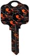 Baltimore Orioles Kwikset KW1 House Key