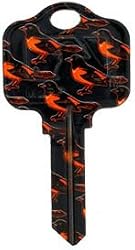 Baltimore Orioles Kwikset KW1 House Key