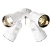 31ahfwkJfTL. SL75  Monte Carlo 3MO52WHO L Mach One 52 Inch 3 Blade Ceiling Fan with Remote and Light Kit, White Finish