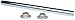Tie Down Engineering 86030 Zinc Plated Marine Roller Shaft 5/8