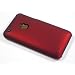 RED hard-back case + screen protector - for iPhone 3G