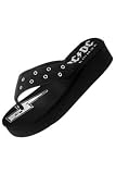 ACDC - M - Back In Black Frauen Sandale