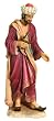 Nativity Melchior Figurine - Cold Cast Resin - 11'' Height