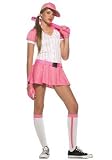 6PC All Star Baseball Player Sexy Halloween Party Costume