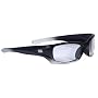 Black and Decker BD245-1C High Performance Safety Eyewear with Black and Gray Wraparound Frame, Clear Lens