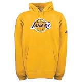 Lakers adidas NBA Logo Stitch Hoody II - Men's ( sz. XL, Gold : Lakers )
