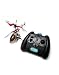 3 Channel FALCON X Electric Mini Indoor Co-Axial Full Metal Body Frame w/Led Lights & Built in Gyroscope R/C Remote Controlled Helicopter (colors may vary)