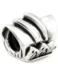 Genuine Ohm Beads (TM) Product. 925 Sterling Silver Sydney Opera House Threaded Bead Charm. 100% Satisfaction Guaranteed.