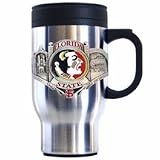 Florida State Seminoles NCAA Pewter Stainless Steel Travel Mug