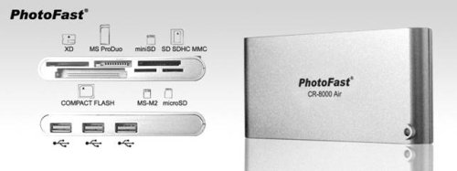 PhotoFast USB2.0 3ポート内蔵 マルチカードリーダーブリスターパッケージ・USB電圧1000mA・1年保証 CR-8000 PhotoFast USB2.0 3ポート内蔵 マルチカードリーダーブリスターパッケージ・USB電圧1000mA・1年保証 CR-8000