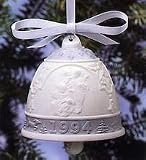 1994 Lladro Christmas Bell Campana Navidad #16139 Angels with