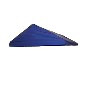 ShelterLogic 10X20 Canopy Replacement Cover for 1-3 8 Frame (Blue) by 