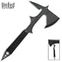 Black Ronin Tomahawk w/ Black Nylon Sheath