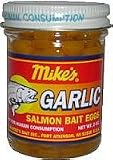 ATLAS-MIKE'S SALMON EGGS (1038) Prepaired Baits YELLOW GARLIC EGG 2 OZ.