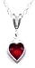 Red Crystal Heart 18
