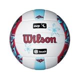 Wilson AVP Floral Blue Volleyball