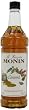 Monin Flavored Syrup, Caramel, 33.8-Ounce Plastic Bottles (Pack of 4)