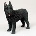 BOUVIER DES FLANDRES Crop Stands Resin FIGURINE DF107
