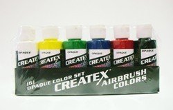 Createx Airbrush Starter Set- Opaque Colors