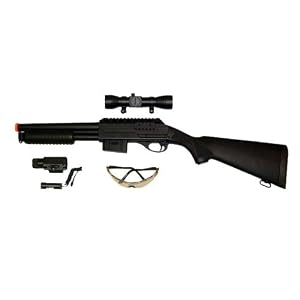 Double Eagle M47 A2 Airsoft Gun Pump Action Shotgun