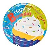 Happy Birthday Party Pack - Cupcake - 18 Plates & 20 Napkins St3