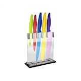 from Taylors Eye Witness Taylors Eye Witness Knife set - 5 piece + Acrylic Block - Upright