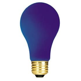 Bulbrite 106340 40W Ceramic Blue A19 Bulb by Bulbrite