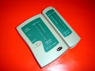LANケーブルテスター （RJ45及びRJ11兼用）