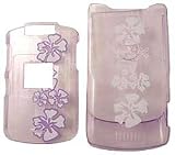 Purple Hawaii Hard Case for Motorola RAZR V3xx Cell Phone