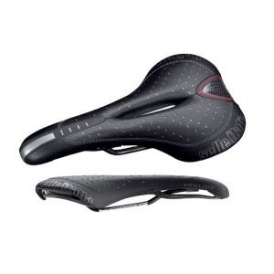 Selle Italia Prolink Gel Flow Men's Bicycle Saddle (Vanox Rails, Black)