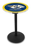 36" New Jersey Devils Counter Height Pub Table - Round Base