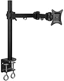 Mount-It! Articulating Single Arm Computer Monitor Desk Mount for 27-Inch Monitors (MI-751)