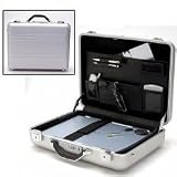 Aluminum Laptop Case (Silver) (18H x 13W x 5D)