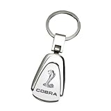 Ford Mustang Cobra Logo Tear Drop Key Chain