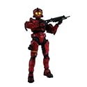 Halo 3 Series 2 Spartan Soldier CQB Red