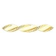 14K Yellow Gold Diamond Brooch - 0.11 Ct.
