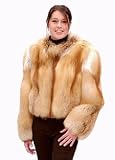 Red Fox Fur Jacket - Zippered