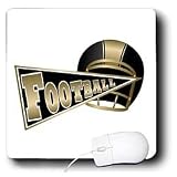 sport Helmet   Reviews TNMGraphics Sports - Football Pennant and Helmet - Mouse Pads
