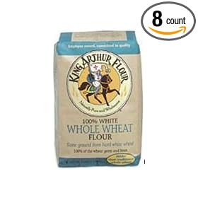 King Arthur Multipurpose White Whole Wheat Flour 5 Pound