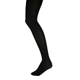 Women's Full Length Fashion Tights 6-Pack - Black (Regular Size)