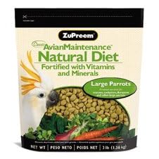 ZuPreem AvianMaintenance Natural Premium Bird Diet for Large Parrots