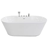 バスタブ 浴槽 バス お風呂 洋風バスタブ 風呂 置き型 洋式 アクリル製 サイズ W1750×D820×H580 bath-086