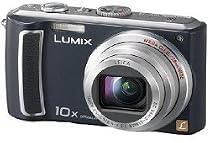 Panasonic Lumix DMC-TZ4K 8.1MP Digital Camera with 10x Wide Angle MEGA Optical Image Stabilized Zoom (Black)