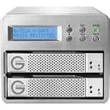G-Tech G-SAFE - Hard drive array - 250 GB - 2 bays ( SATA-300 ) - 2 x HD 250 GB - FireWire 800, Hi-Speed USB (external)