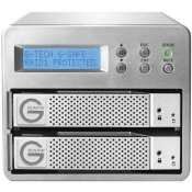 G-Tech G-SAFE - Hard drive array - 250 GB - 2 bays ( SATA-300 ) - 2 x HD 250 GB - FireWire 800, Hi-Speed USB (external)