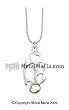 SILVER BRASS KNUCKLE NECKLACE WITH HEART SHAPED CUT OUTS SILVER BRASS KNUCKLE NECKLACE WITH HEART SHAPED CUT OUTS