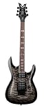 Dean Vendetta 4.0 Electric Guitar with Floyd Rose, Quilt Top, Trans Black