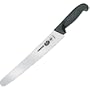 Victorinox 47547 10-1/4-Inch Wavy Bread Knife, Black Fibrox Handle