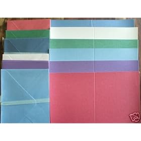 Royal & Langnickel 4 X 6 inch Blank Greetings Cards and Envelopes - Dark Opalescent (Pack of 50)