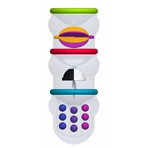 Sassy Pour and Explore Cups Bath Toy, White